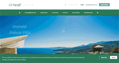 Desktop Screenshot of emerald-villas.gr